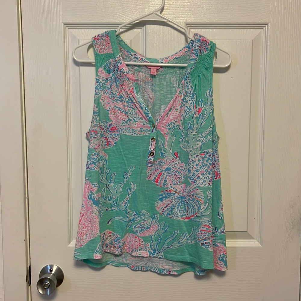 Mint Fresh FanSea Essie Tank top